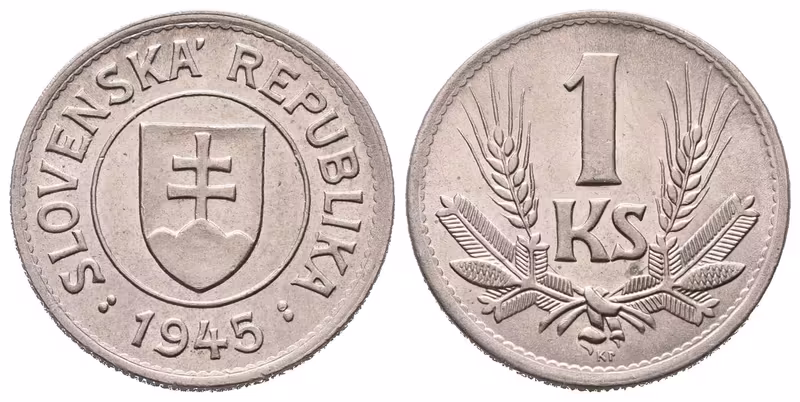 1 Koruna 1945