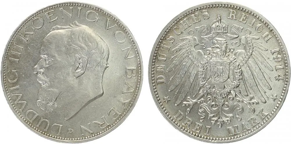 Bavorsko, Ludwig III., 1913 - 1918 — 1