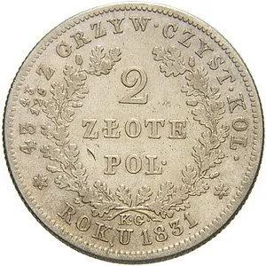 Ražby pro Polsko, Mikuláš I., 1825 - 1855 — 1