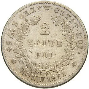 Ražby pro Polsko, Mikuláš I., 1825 - 1855 — 1