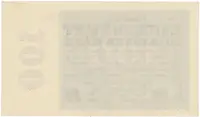Německo, 100 Millionen Mark 1923, Ringe, Ro.106q - fotografie 2