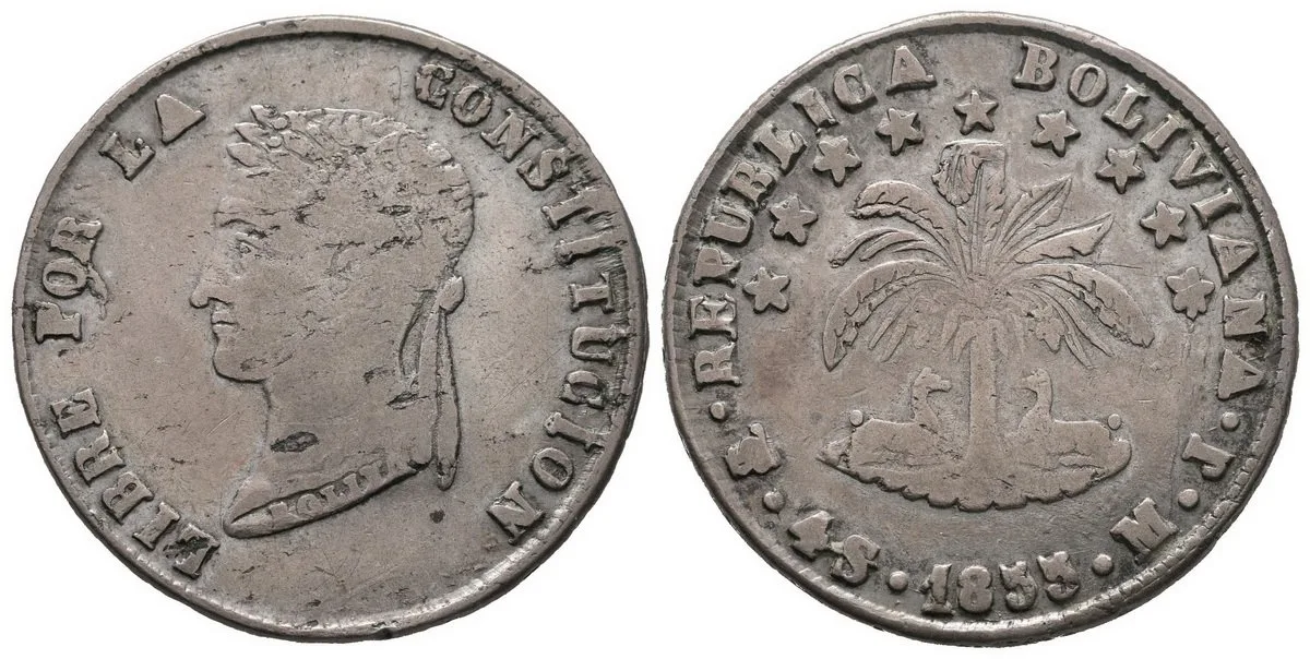 Bolívie, republika, 1825 - — 1