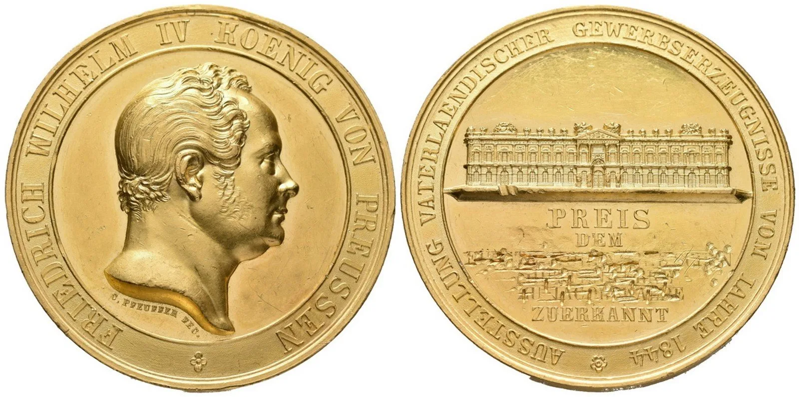 Prusko, Friedrich Wilhelm IV., 1840 - 1861 — 1