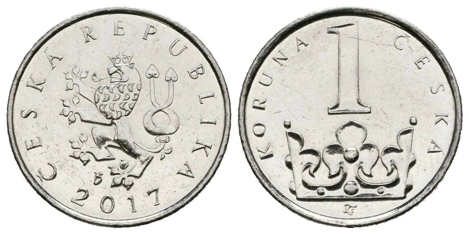1 Koruna 2017