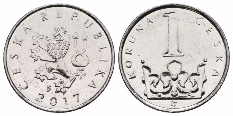 1 Koruna 2017