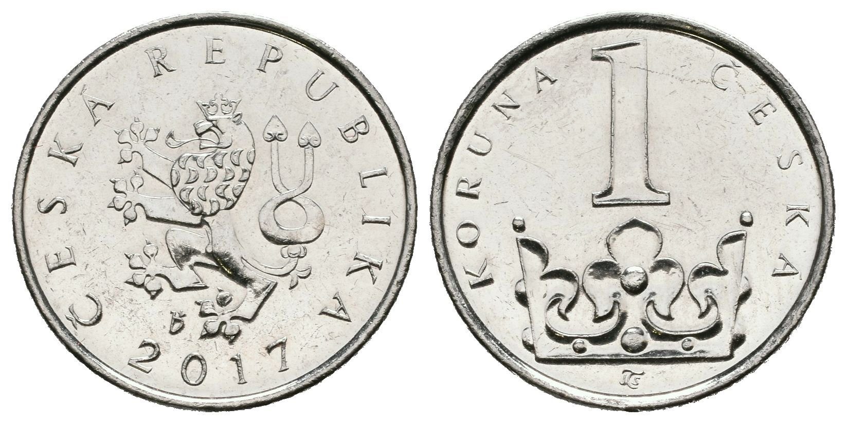 1 Koruna 2017