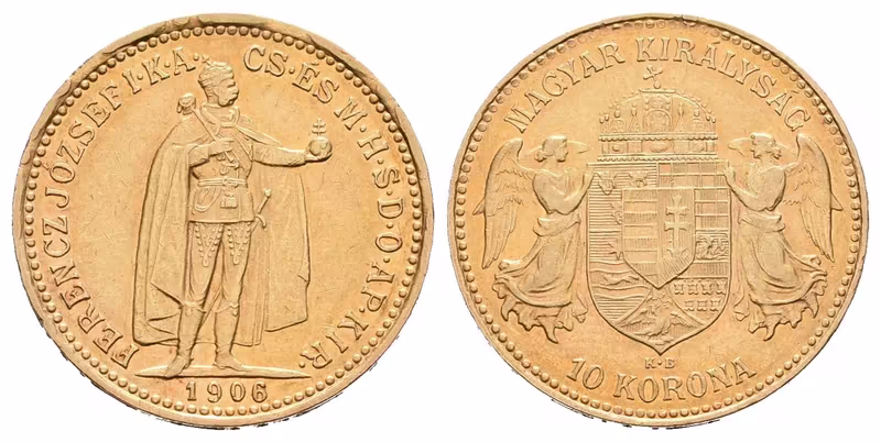 10 Koruna 1906 KB