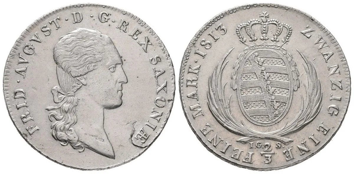 Sasko, Friedrich August III./I., 1763 - 1827 — 1