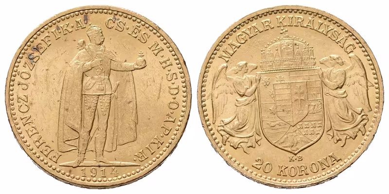 20 Koruna 1914 KB