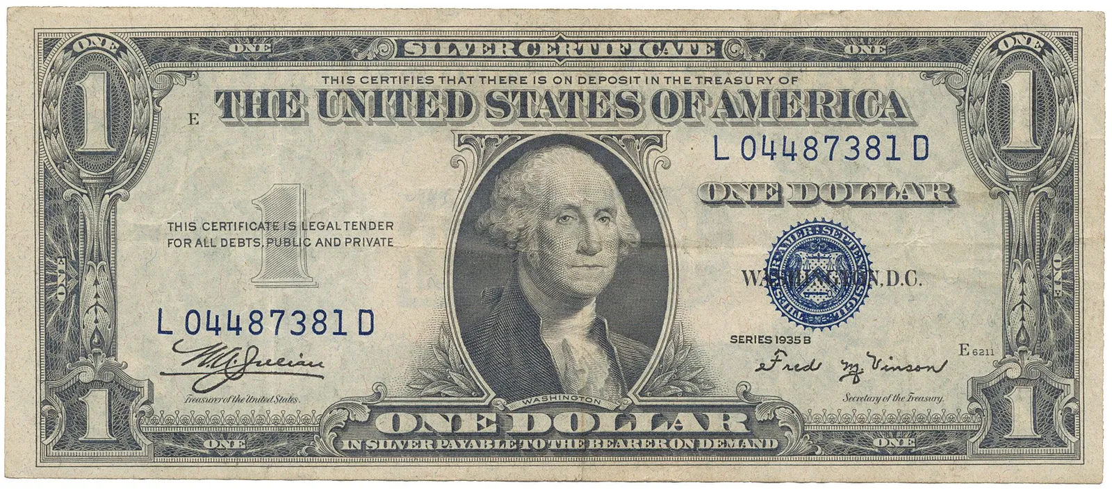 USA, 1 Dollar 1935B, Pick.416b