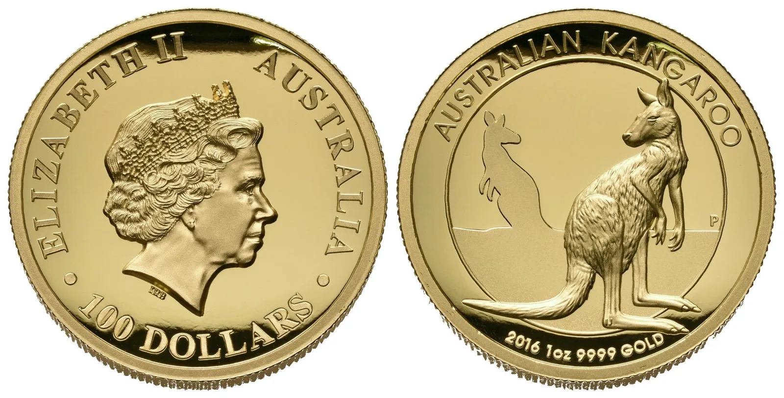 Austrálie, 100 Dollars 2016 - Australian Kangaroo