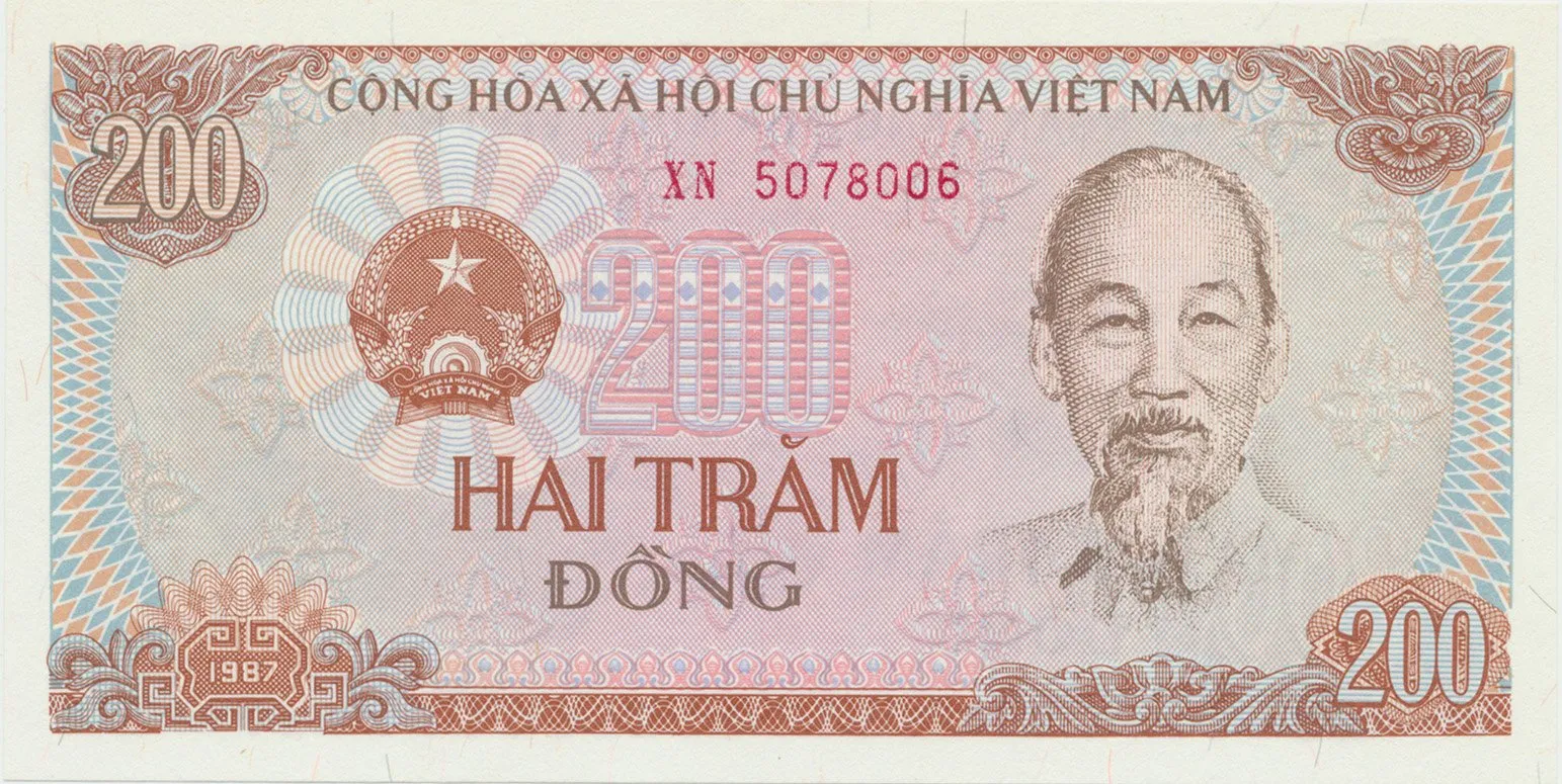 Vietnam, 200 Dong 1987, P.100a