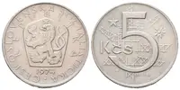 5 Koruna 1974, varianta A