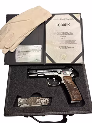 ČESKÁ ZBROJOVKA - CZ 75 B TOBRUK - LIMITOVANÁ EDICE