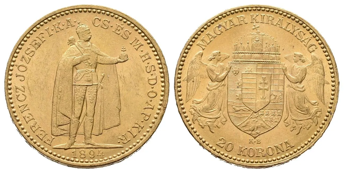 20 Koruna 1894 KB