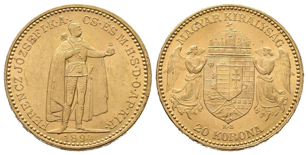 20 Koruna 1894 KB