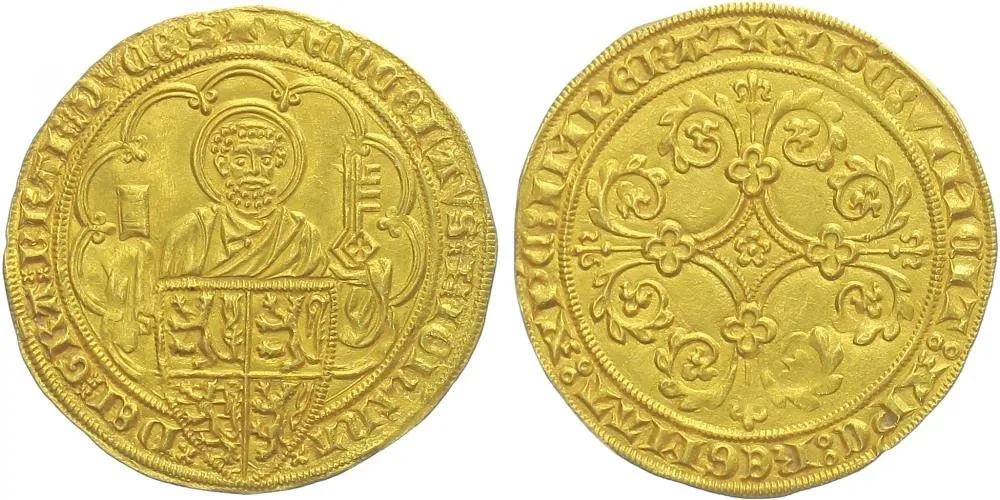 Belgie - Brabant, Jeanne a Wenceslas, 1355 - 1383 — 1