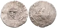 Václav IV., Pražský groš s kontramarkou Amberg