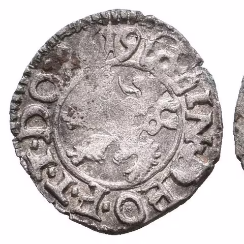 Krejcar 1619, Kutná Hora-Hölzl, Hal.583 (0,44 g), patina, drobné vady_RR!