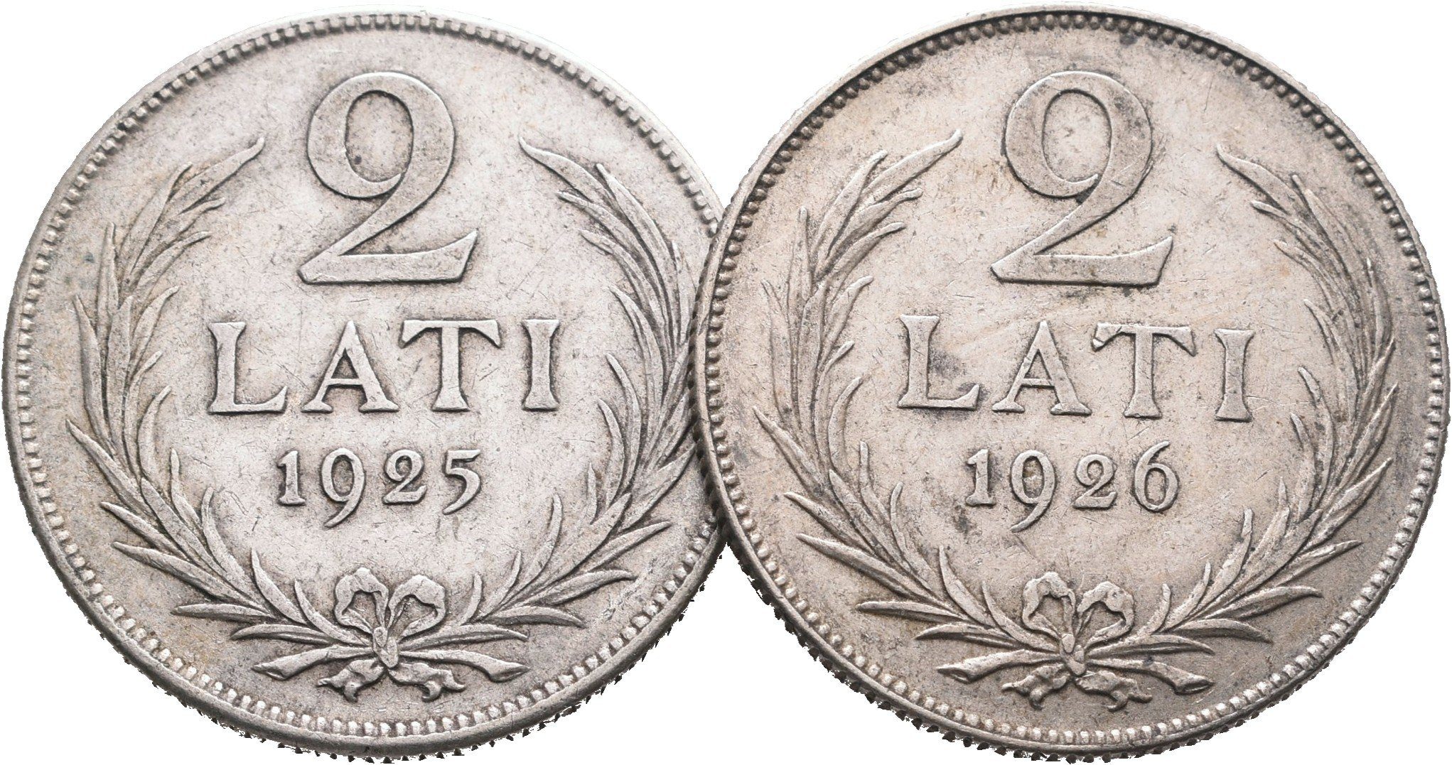 Lotyšsko, 2 Lati 1925, 1926