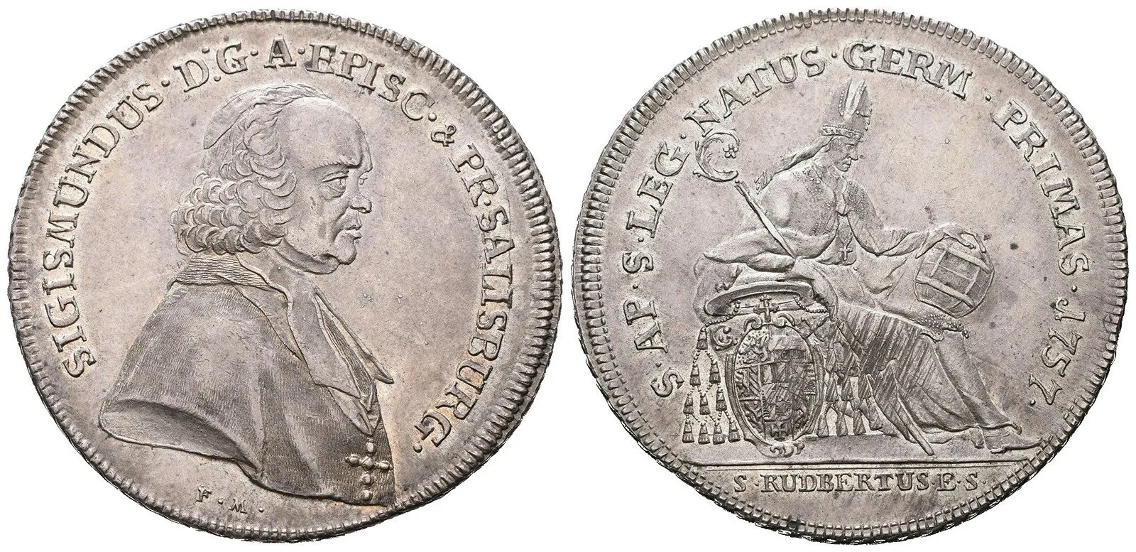 Salzburg - arcibiskupství, Sigismund III. Schrattenbach, 1753 - 1771 — 1
