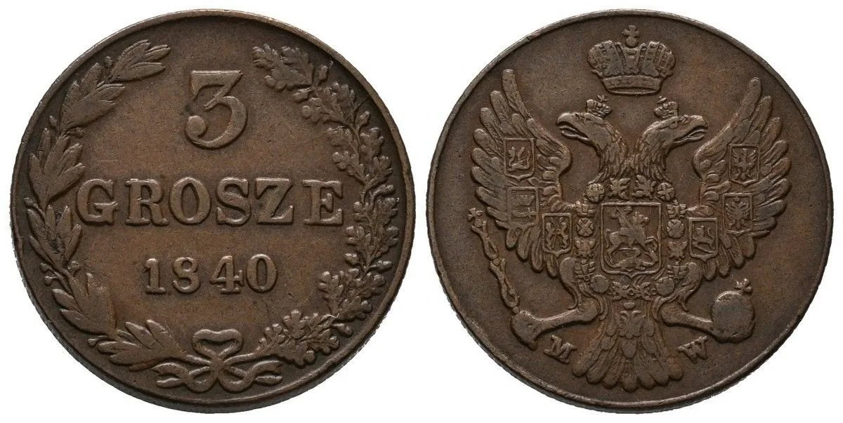 Polsko, Mikuláš I., 1825 - 1855 — 1