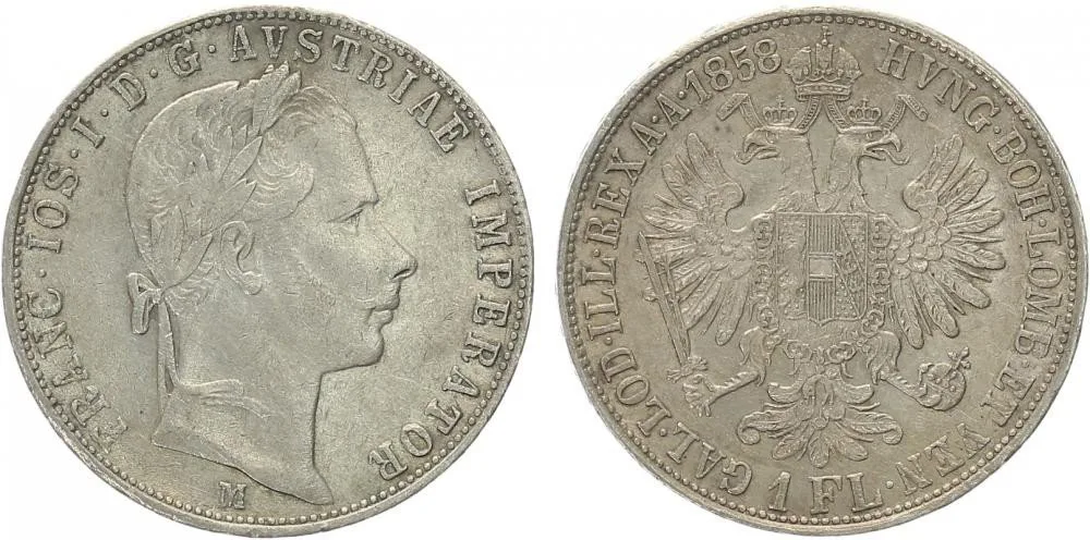 Rakouská a spolková měna, 1857 - 1892 — 1
