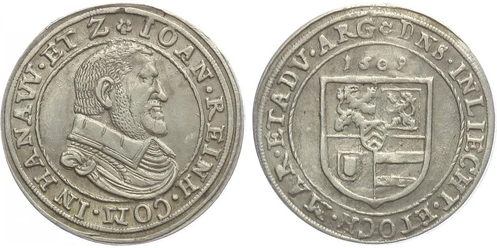 Hanau - Lichtenberg, Johann Reinhard, 1599 - 1625 — 1