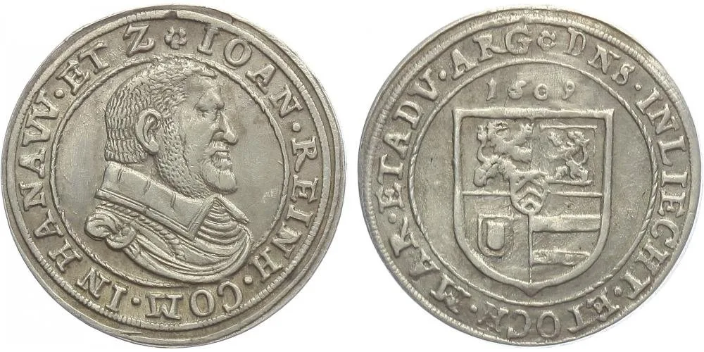 Hanau - Lichtenberg, Johann Reinhard, 1599 - 1625 — 1