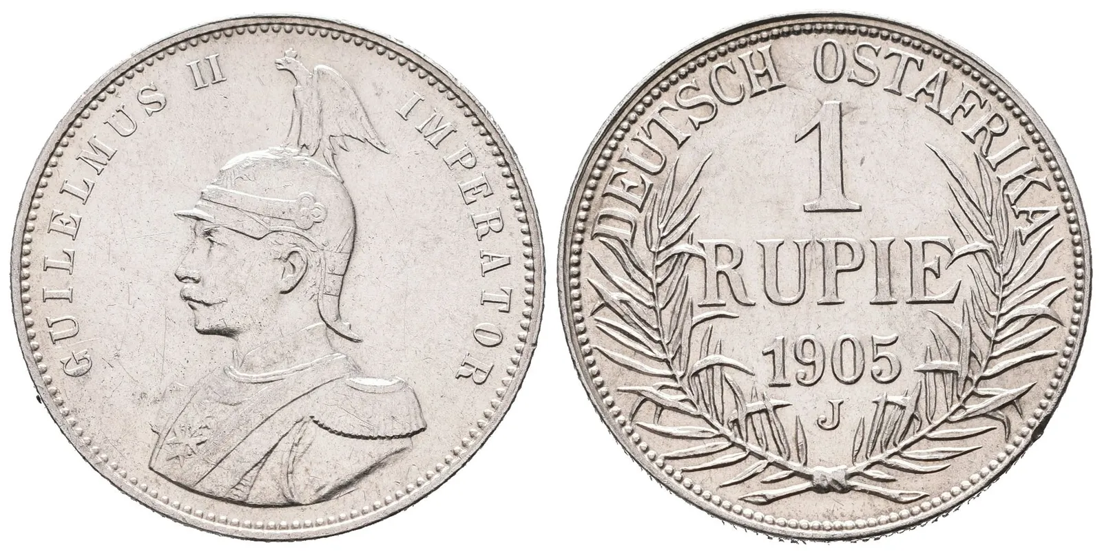 Německá východní Afrika, 1 Rupie 1905 J
