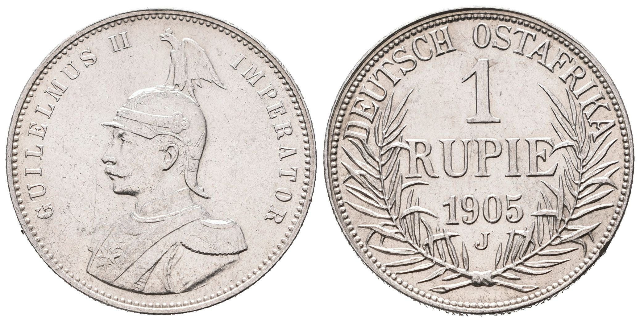 Německá východní Afrika, 1 Rupie 1905 J