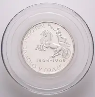 10 Kčs 1968 - Národní divadlo v Praze, PROOF, původní etue