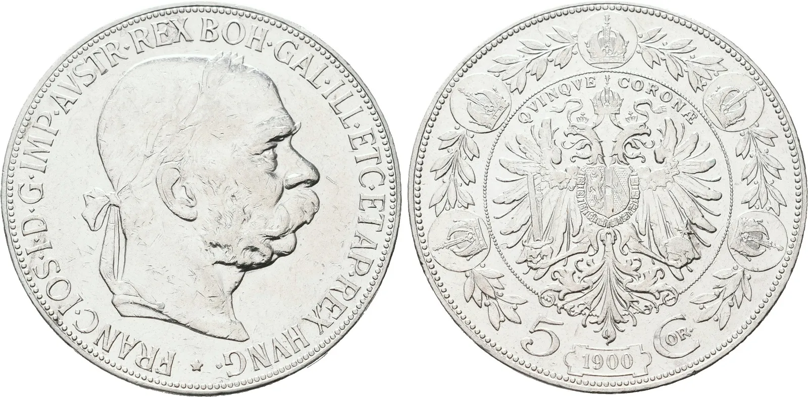 5 Koruna 1900