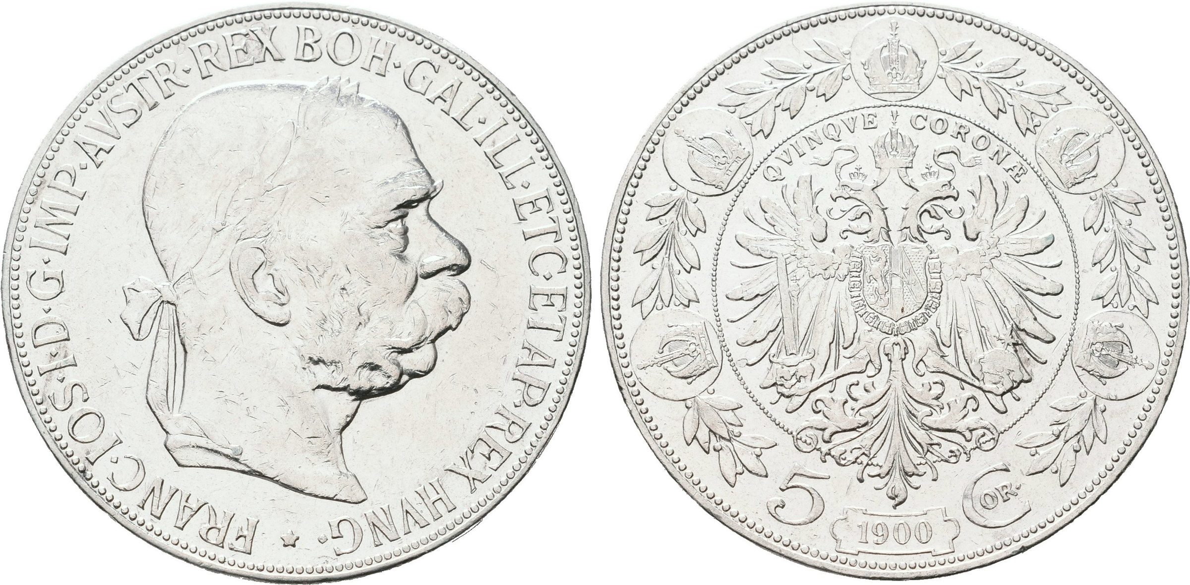 5 Koruna 1900