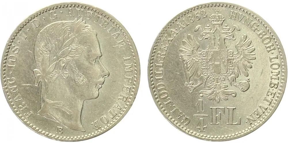 Rakouská a spolková měna, 1857 - 1892 — 1