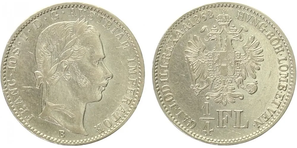 Rakouská a spolková měna, 1857 - 1892 — 1