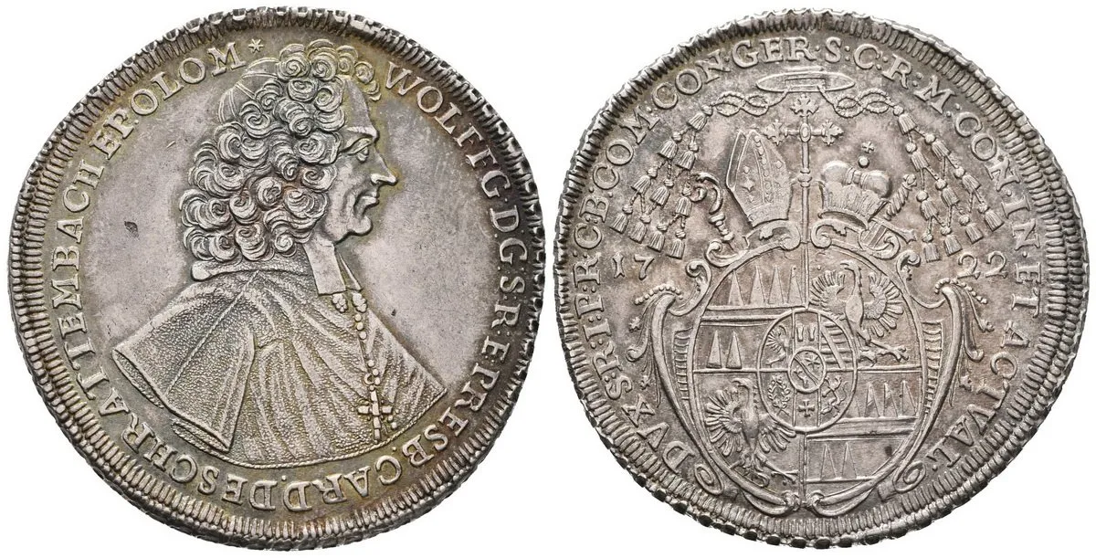 Olomouc - biskupství, Wolfgang von Schrattenbach, 1711 - 1738 — 1