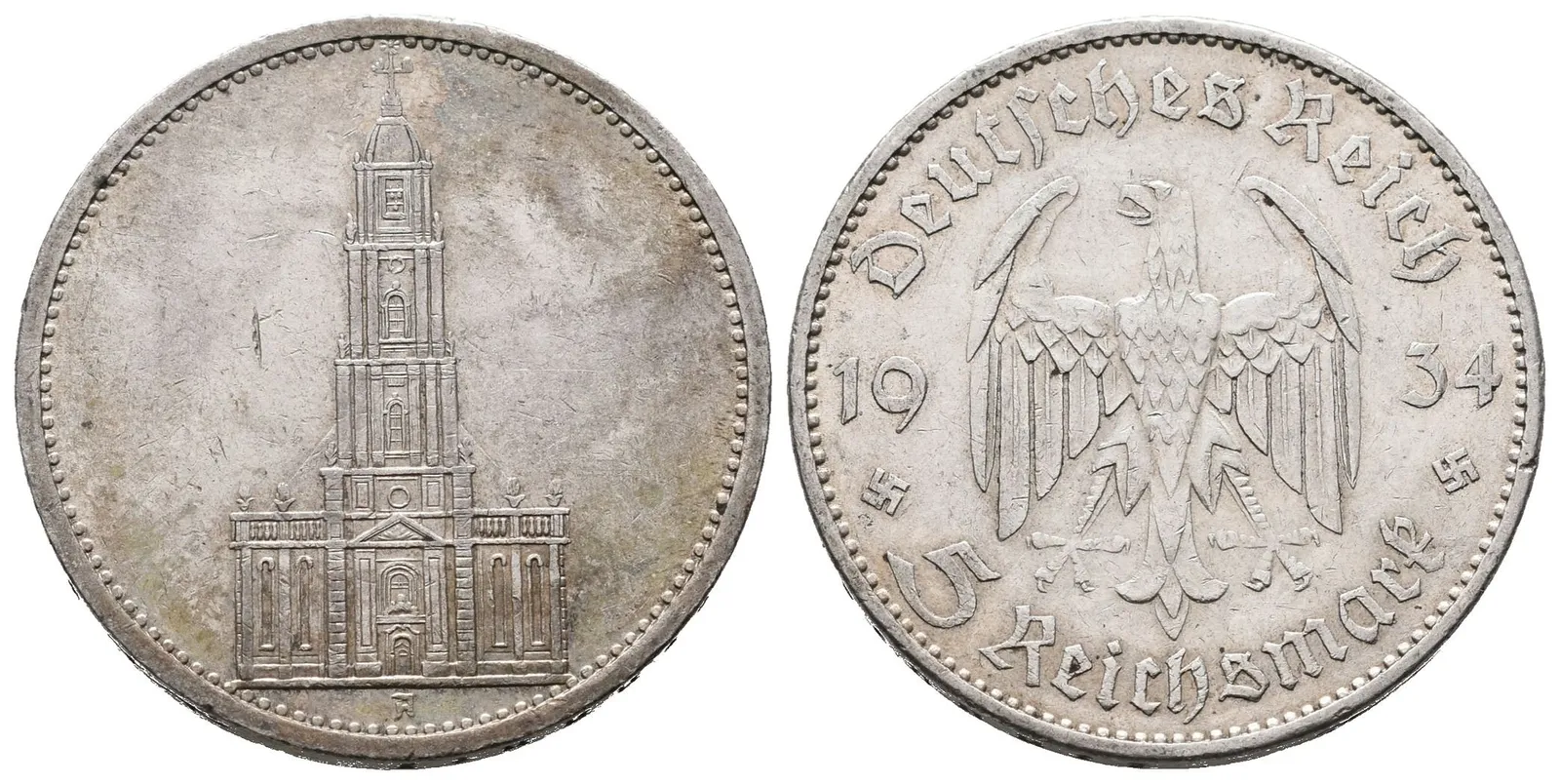 III. říše, 5 Marka 1934 A
