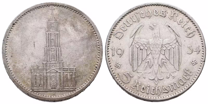 III. říše, 5 Marka 1934 A