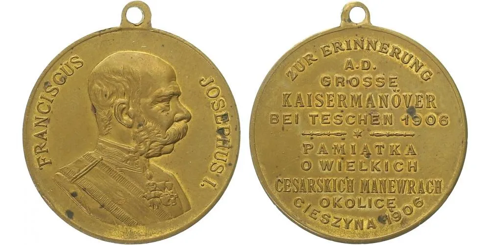 František Josef I., medaile vojenských manévrů — 1