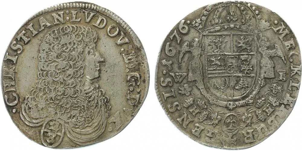 Mecklenburg - Schwerin, Christian Ludwig, 1658 - 1692 — 1