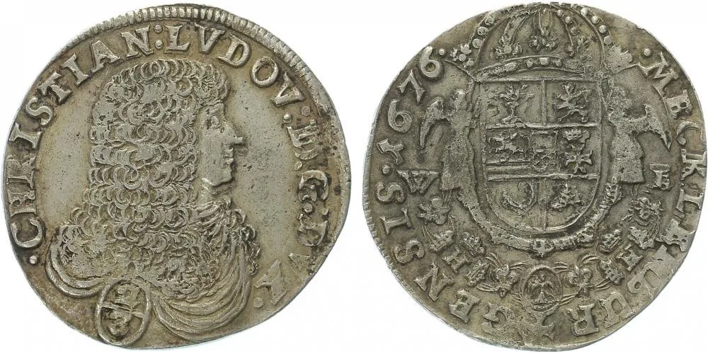 Mecklenburg - Schwerin, Christian Ludwig, 1658 - 1692 — 1
