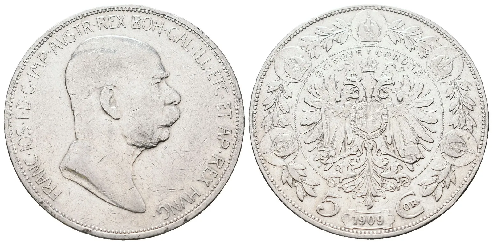5 Koruna 1909
