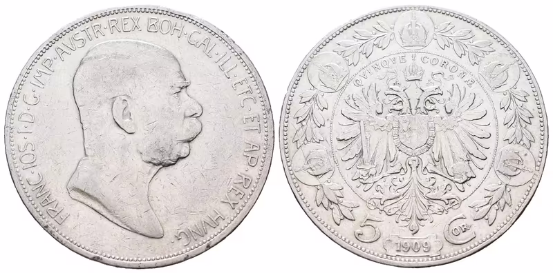 5 Koruna 1909