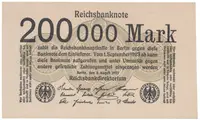 Německo, 200 000 Mark 1923, Ro.99b