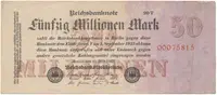 Německo, 50 Millionen Mark 1923, Ro.97c
