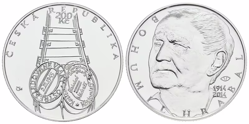 200 Kč 2014 - Bohumil Hrabal