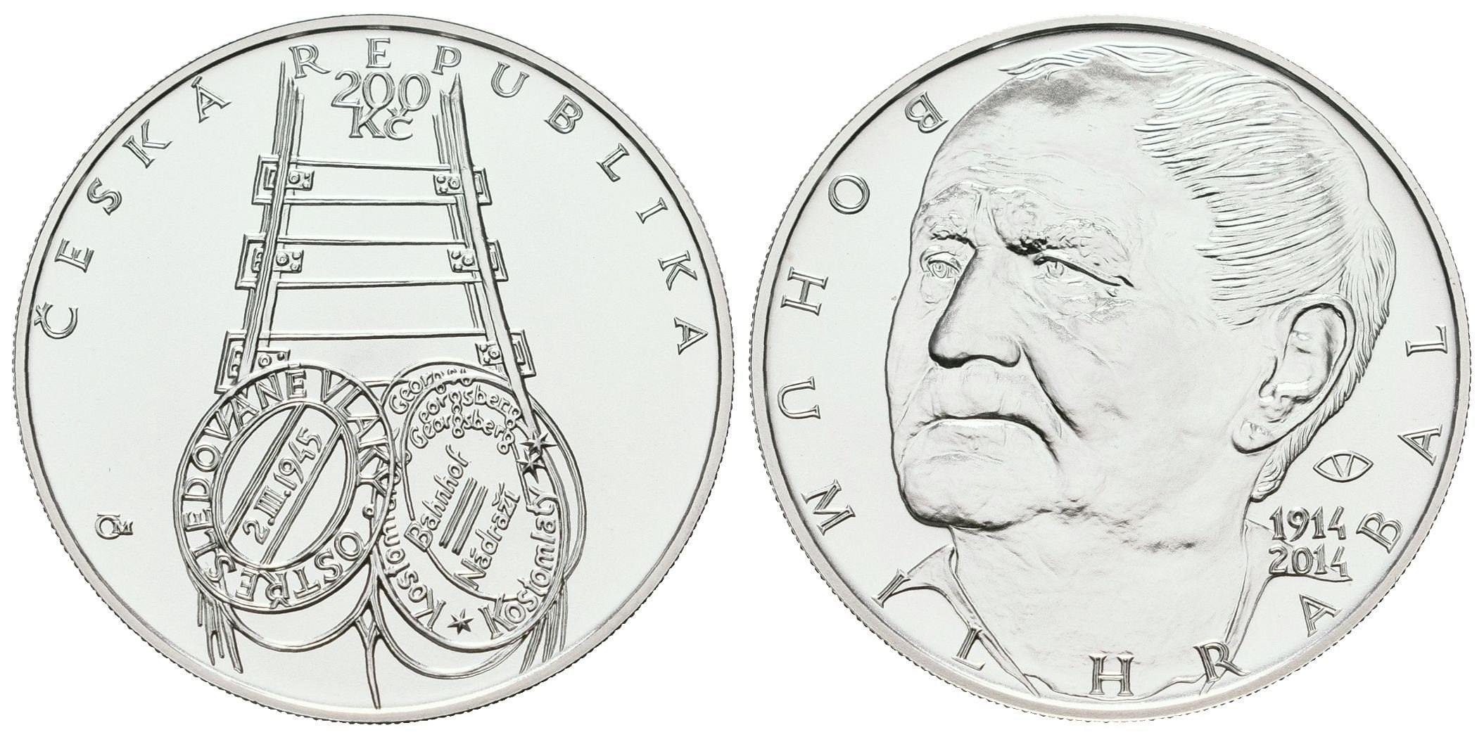 200 Kč 2014 - Bohumil Hrabal