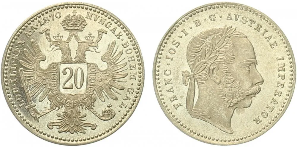 Rakouská a spolková měna, 1857 - 1892 — 1