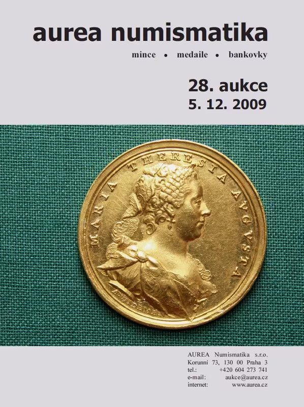 28. Aukce - mince • medaile • bankovky